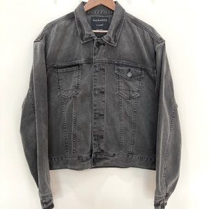 All Saints Okiku Boxy denim jacket
